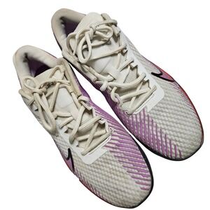 Nike Vapor 11 Shoes DR6966-100 Mens 11.5 White Purple Orange Black